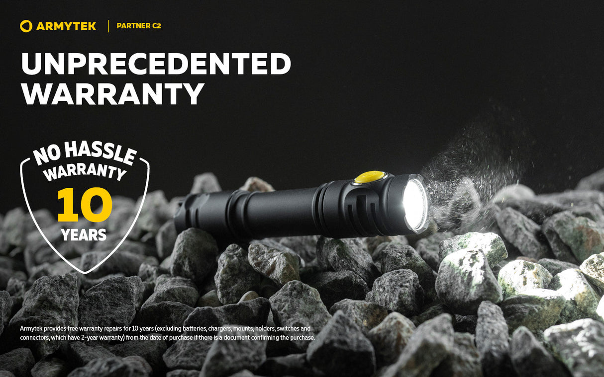 Armytek Partner C2 EDC Rechargeable LED Torch