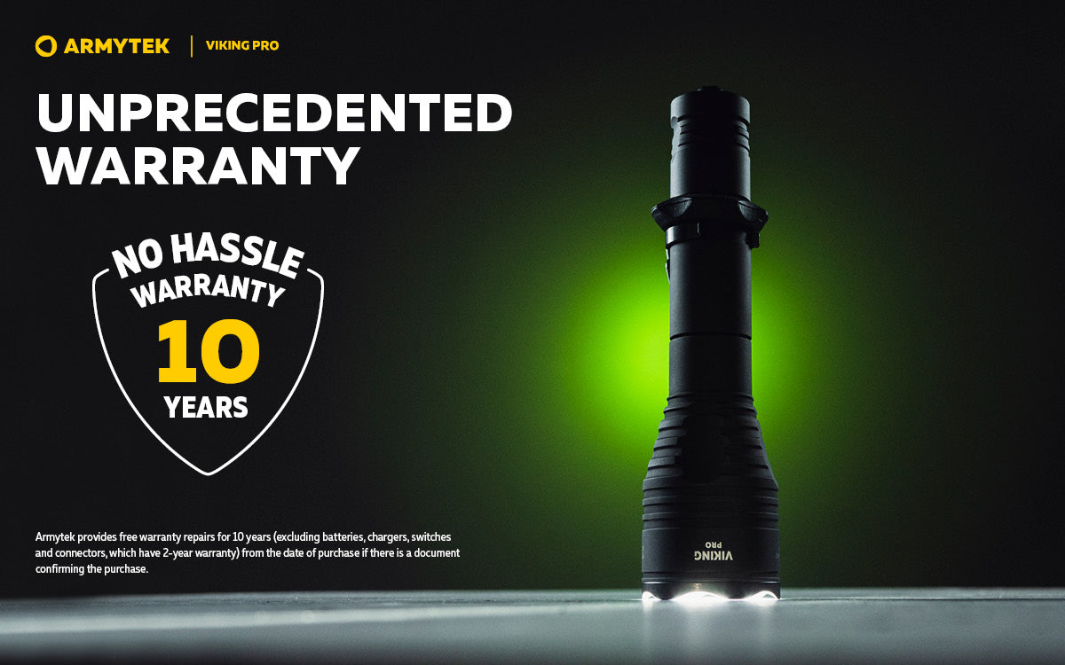 Armytek Viking Pro Tactical Rechargeable LED Torch