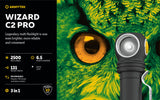 Armytek Wizard C2 Pro Multipurpose Rechargeable LED Torch