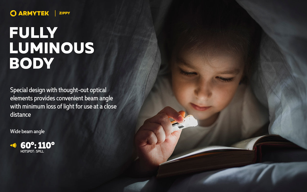 Armytek Zippy LED Key Ring Torch