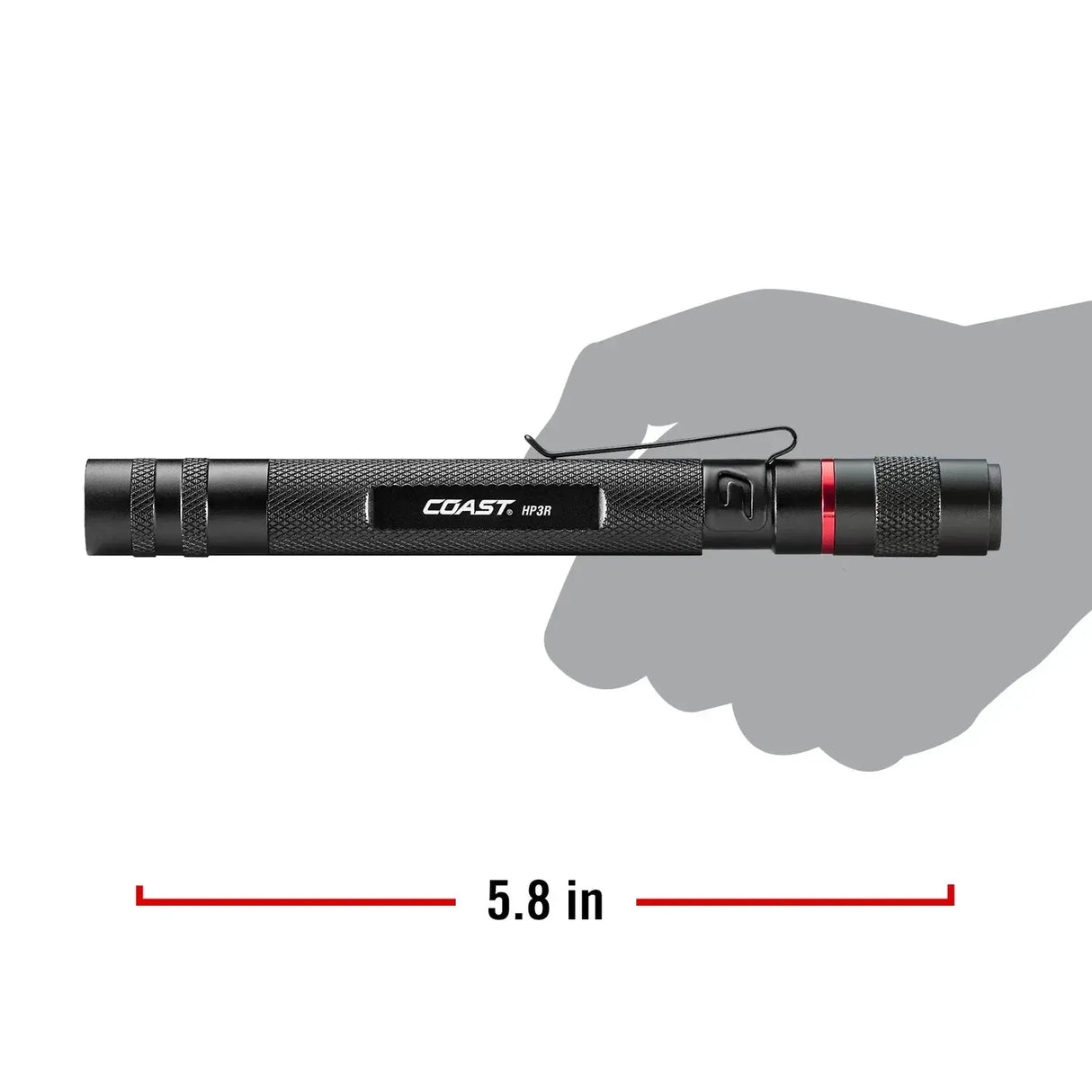 Coast HP3R Rechargeable Dual Power LED Torch