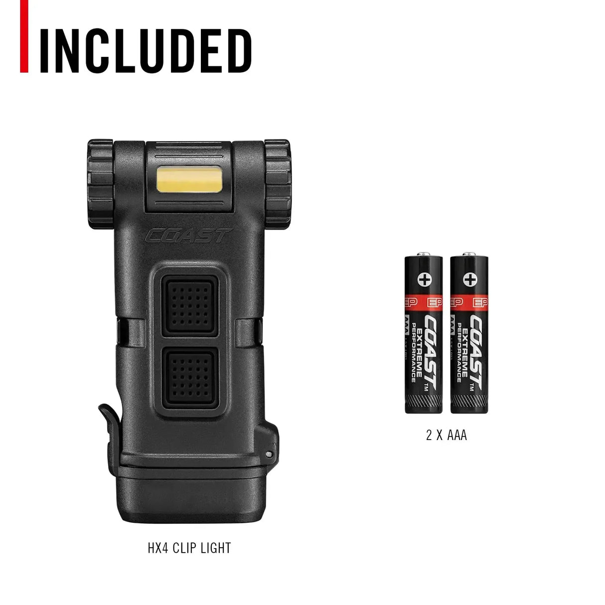 Coast HX4 V2 Dual Colour COB LED Clip Light