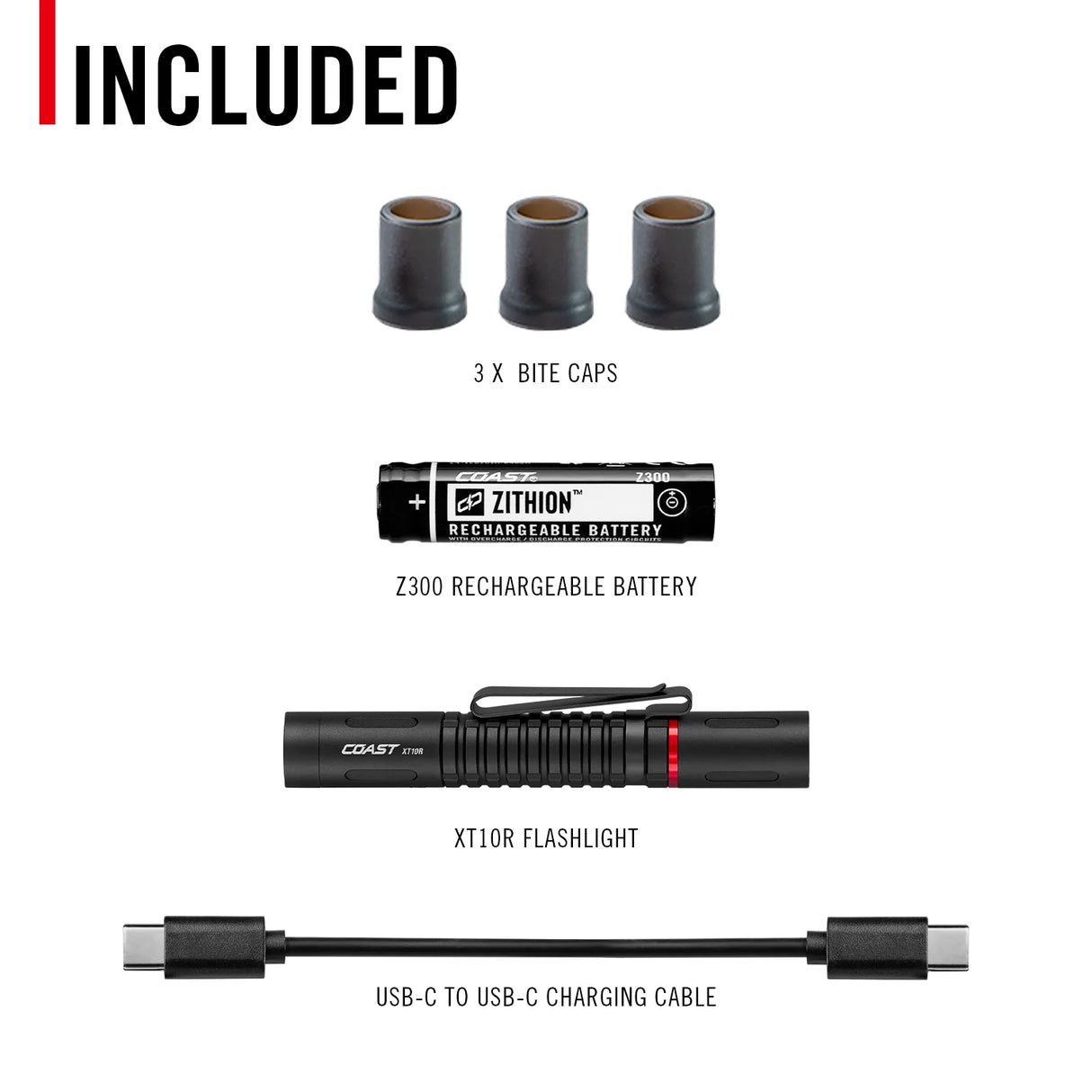 Coast XT10R Rechargeable LED Torch
