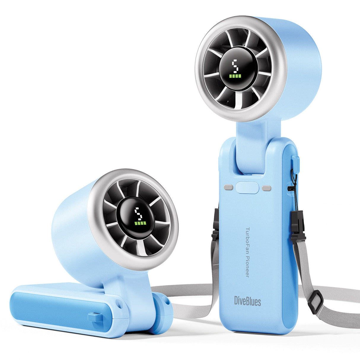 DiveBlues JetForce Portable Handheld Turbo Fan
