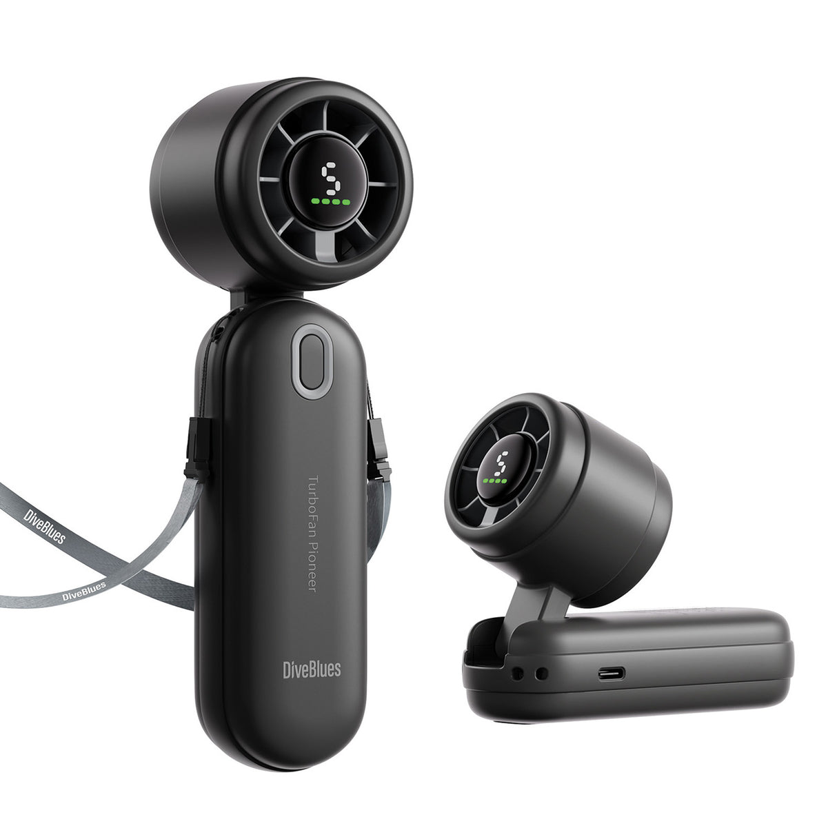 DiveBlues iTurbo Portable Handheld Turbo Fan