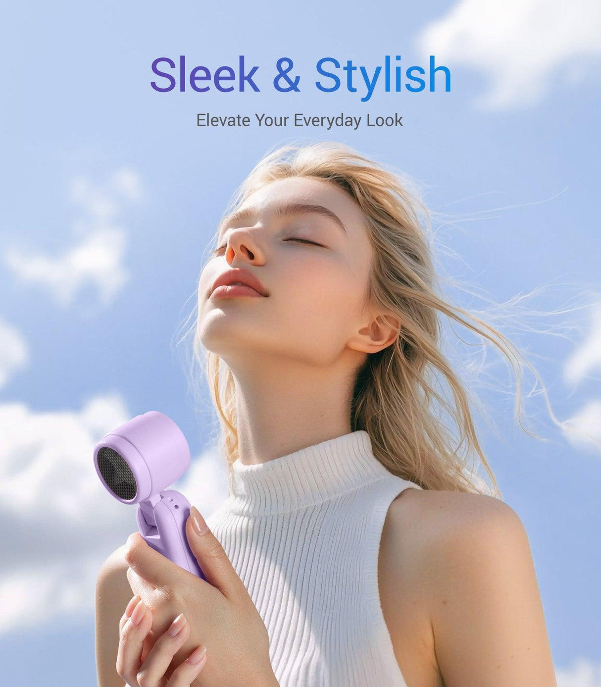 DiveBlues iTurbo Portable Handheld Turbo Fan