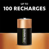 Duracell D 3000 mAh Rechargeable NiMH Batteries