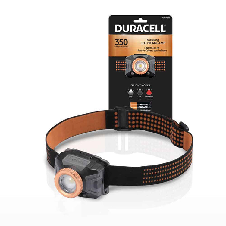 Duracell Focusing LED Head Torch - Seconds