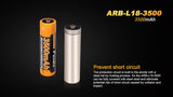 Fenix 18650 3.6 V, 3500 mAh Li-ion Protected Battery