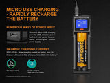 Fenix ARE-D1 Single Bay Li-ion Battery Charger