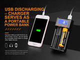 Fenix ARE-D2 Dual Bay Li-ion Battery Charger