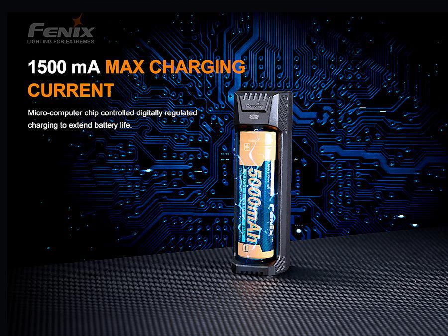 Fenix ARE-X1 V2.0 Single Bay Lithium-ion Battery Charger