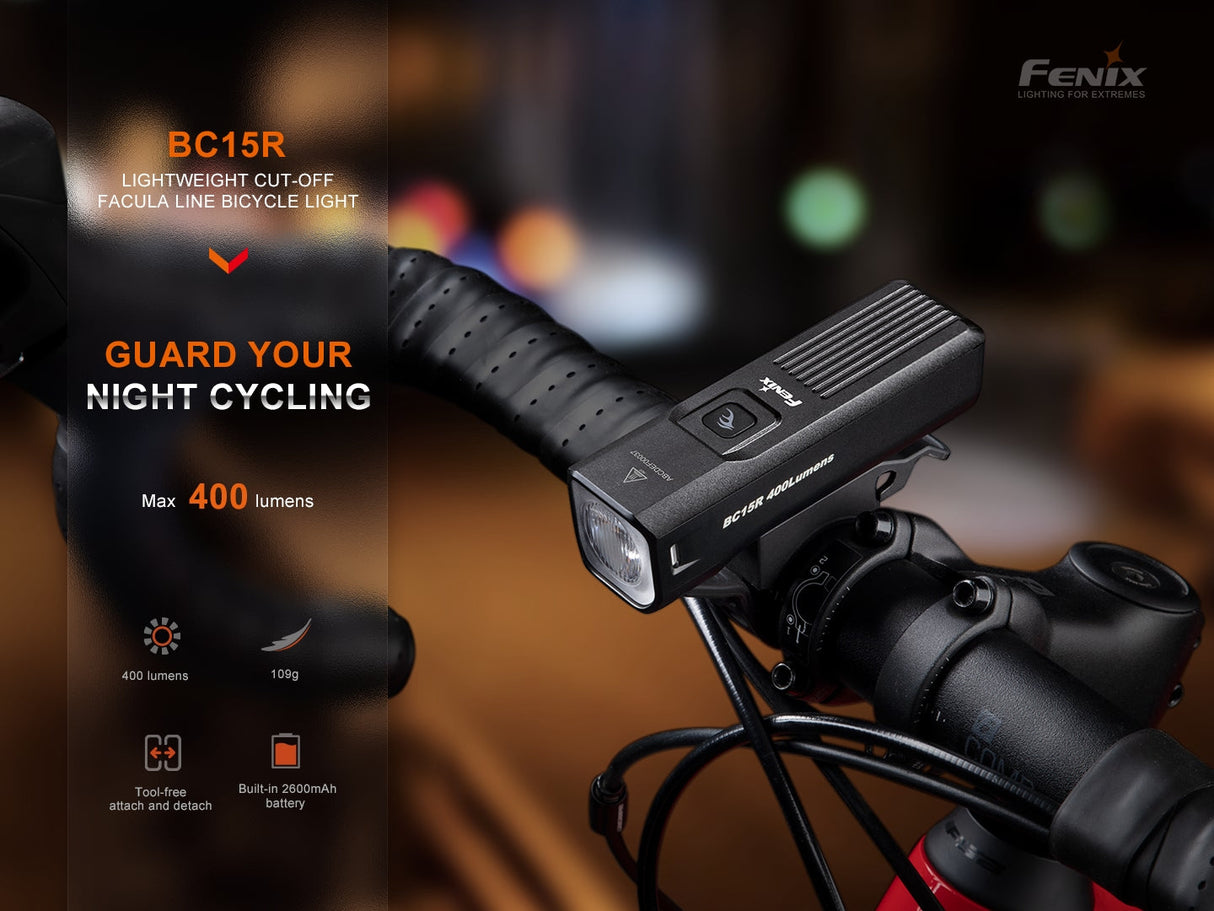 Fenix BC15R Rechargeable LED Bike Light