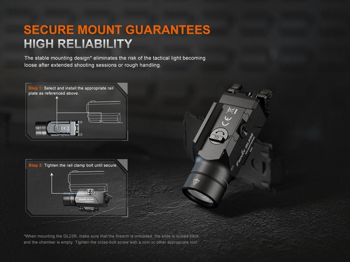 Fenix GL23R Tactical Rail Light