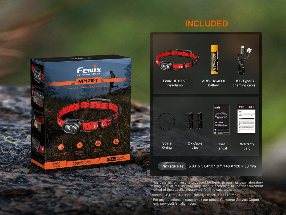 Fenix HP12R-T Rechargeable LED Head Torch