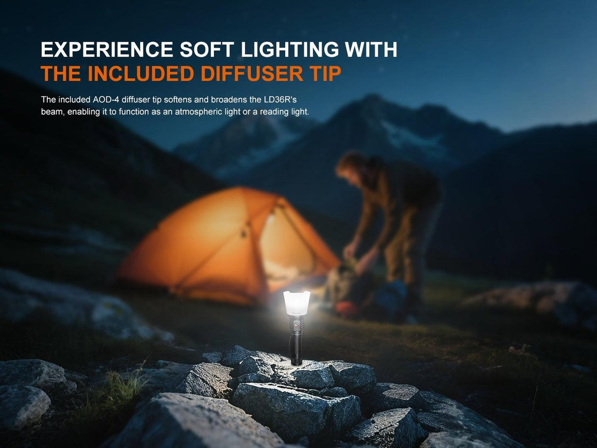 Fenix LD36R Multi-Colour Rechargeable LED Torch