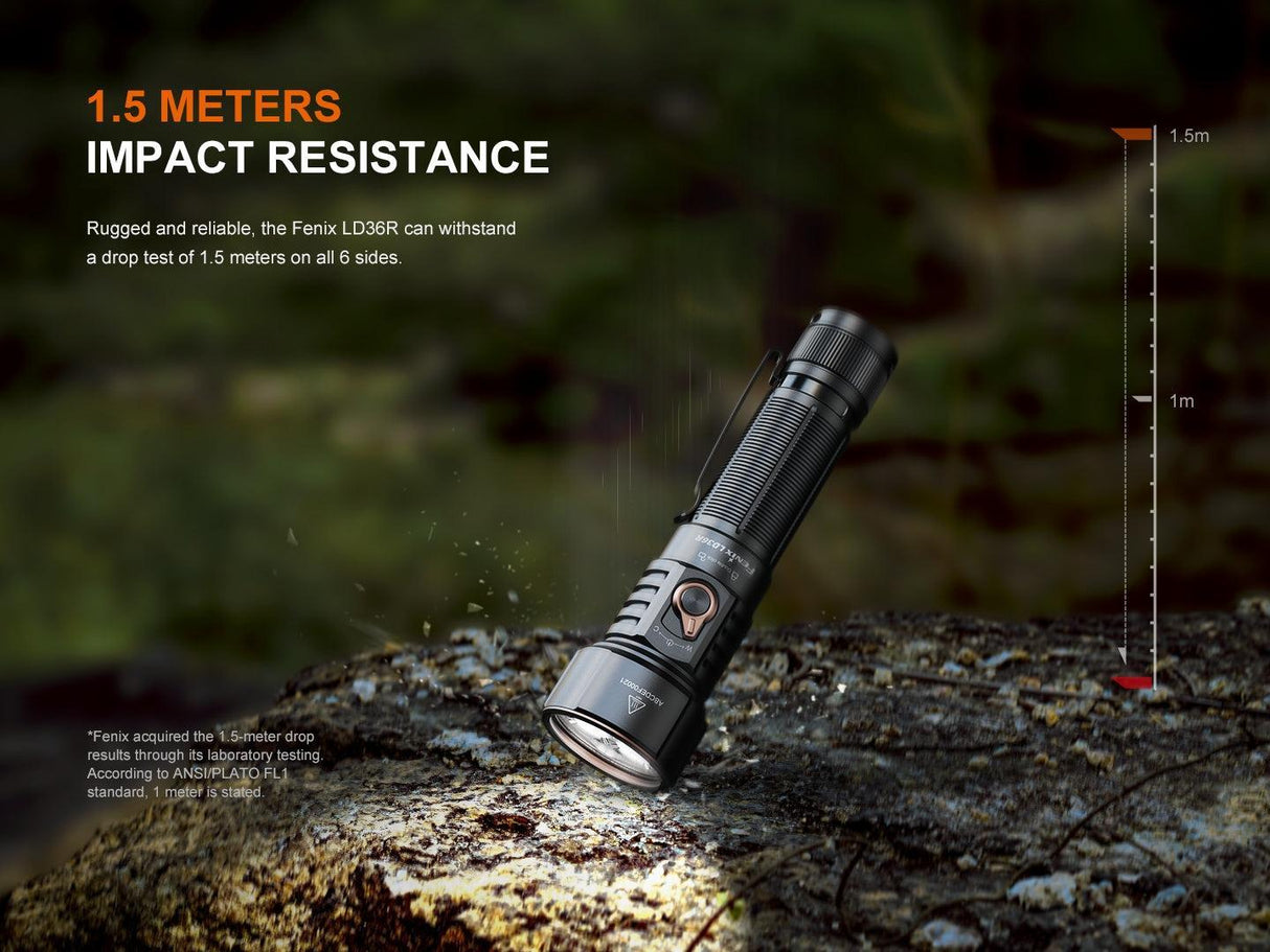 Fenix LD36R Multi-Colour Rechargeable LED Torch