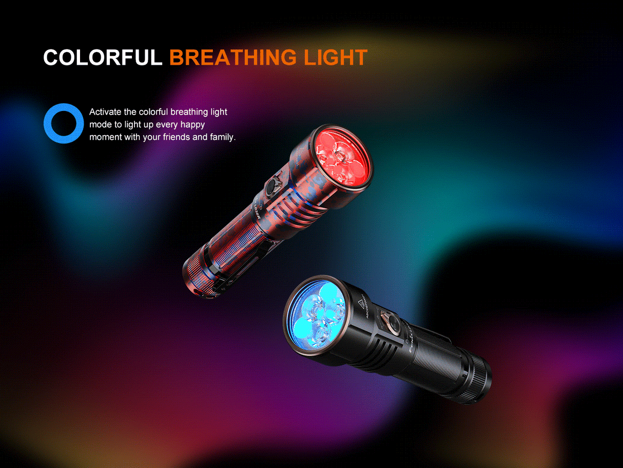 Fenix LD36R Multi-Colour Rechargeable LED Torch