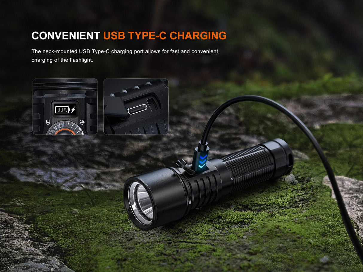 Fenix LD45R Digital Focusing Rechargeable LED Torch