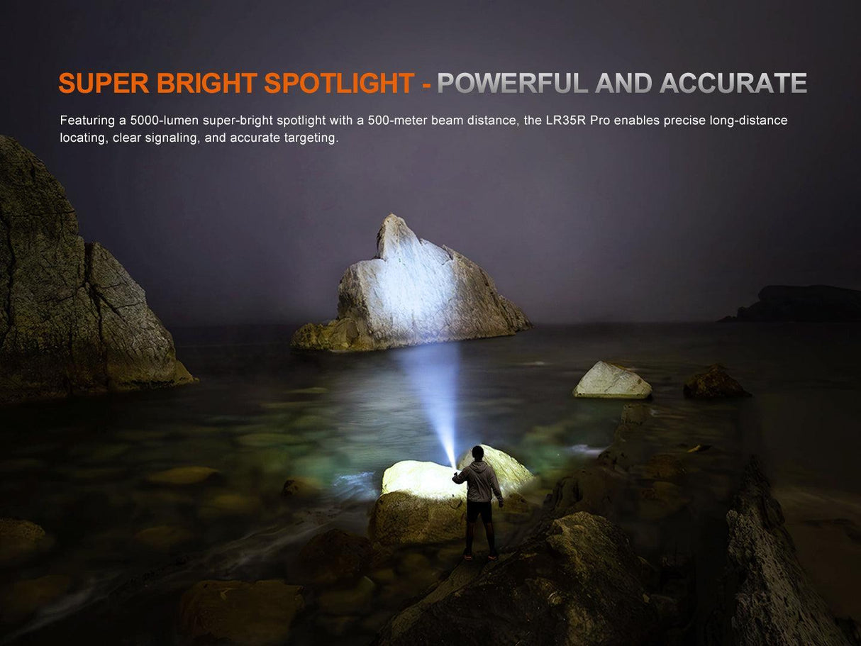 Fenix LR35R Pro Rechargeable Searchlight