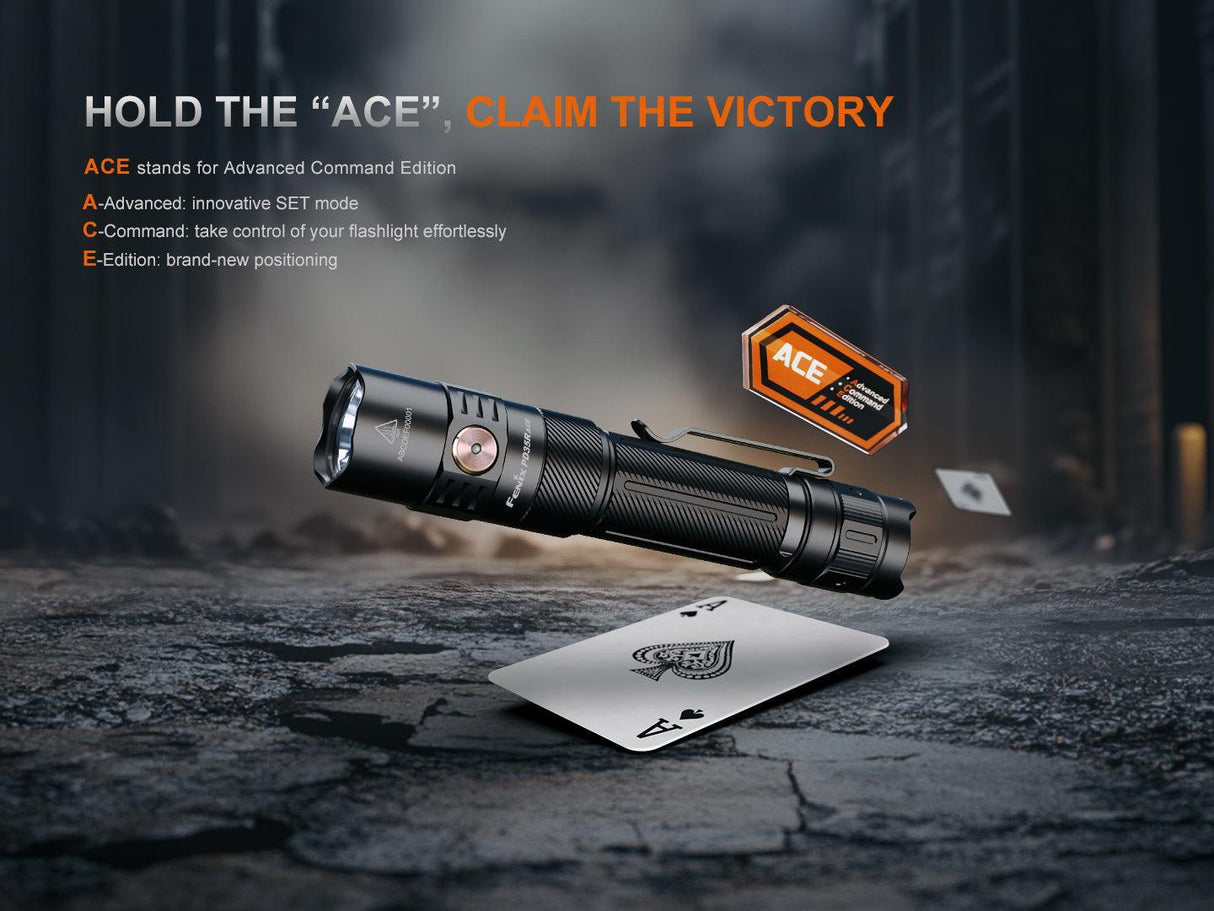 Fenix PD35R ACE Tactical LED Torch + Free CL01 Mini Lantern