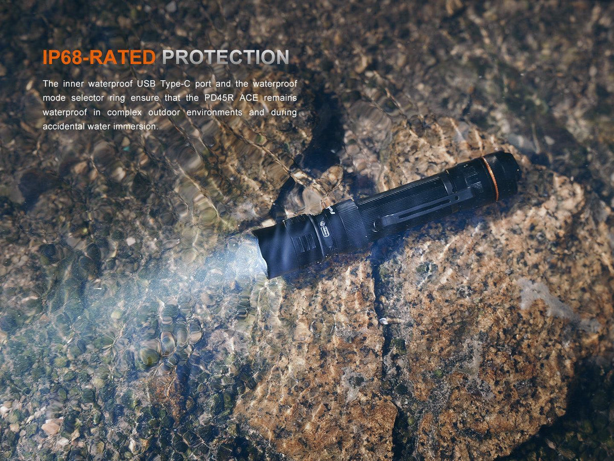 Fenix PD45R ACE Rechargeable LED Torch