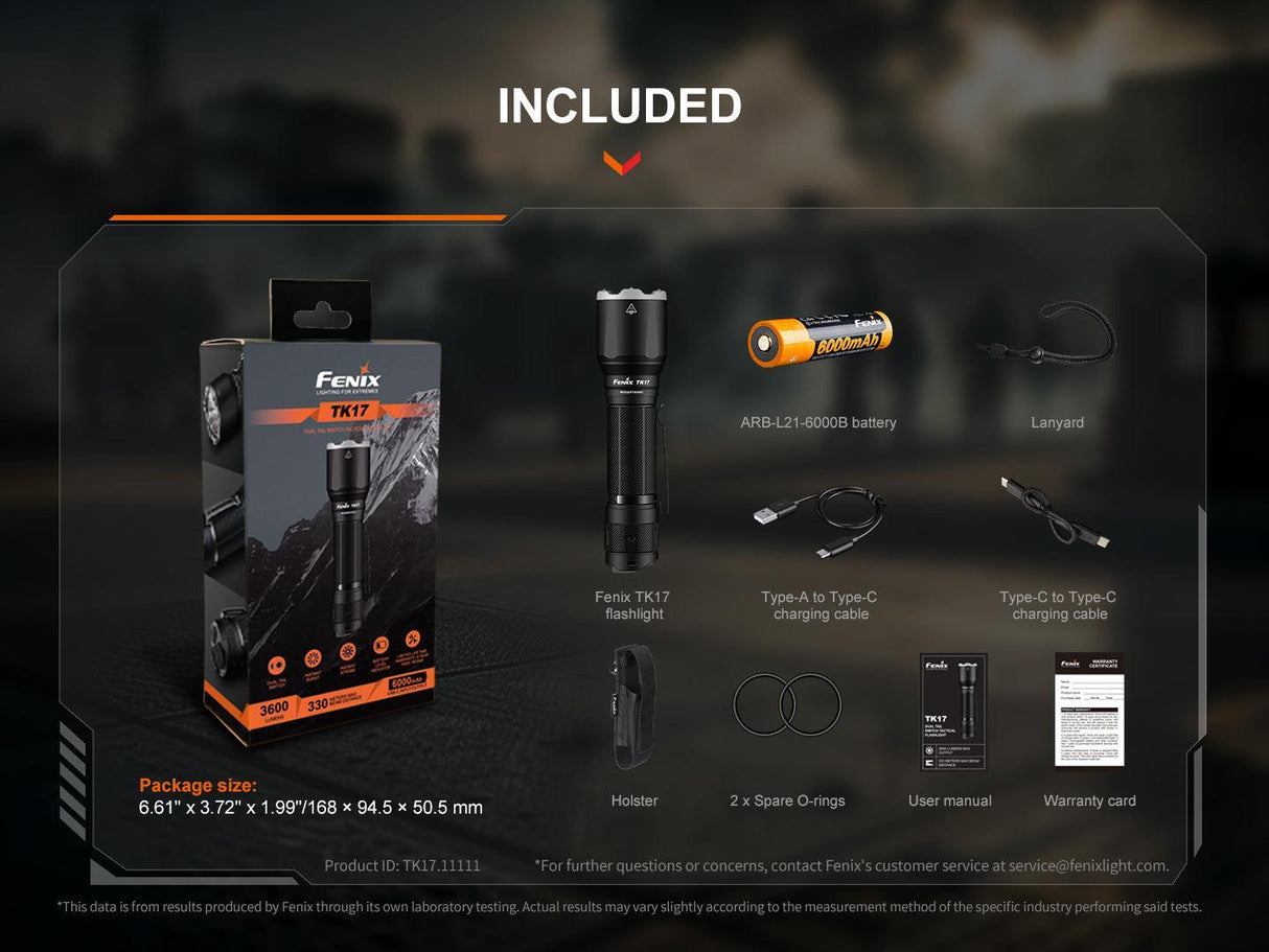 Fenix TK17 LED Torch