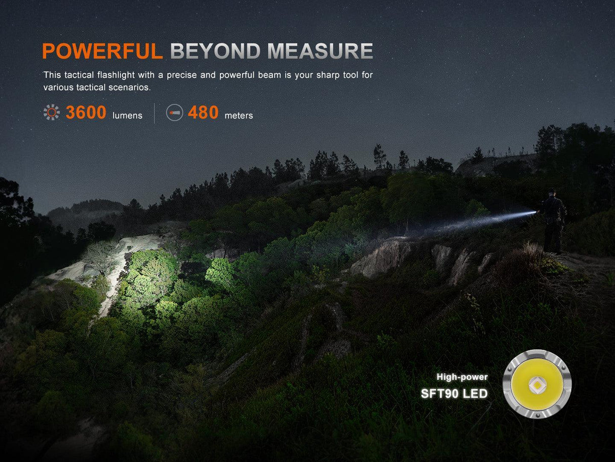 Fenix TK21R Rechargeable Tactical LED Torch