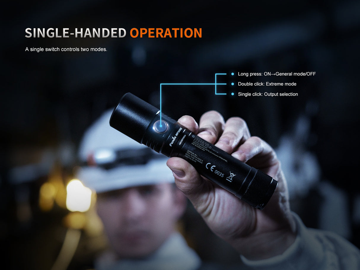 Fenix WF30RE 2025 ATEX Intrinsically Safe LED Torch