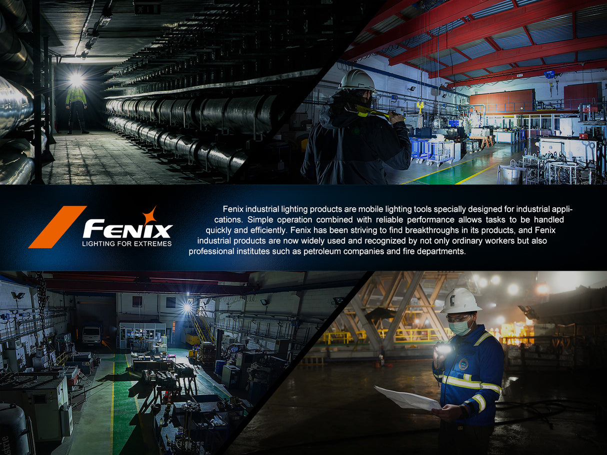 Fenix WF30RE 2025 ATEX Intrinsically Safe LED Torch
