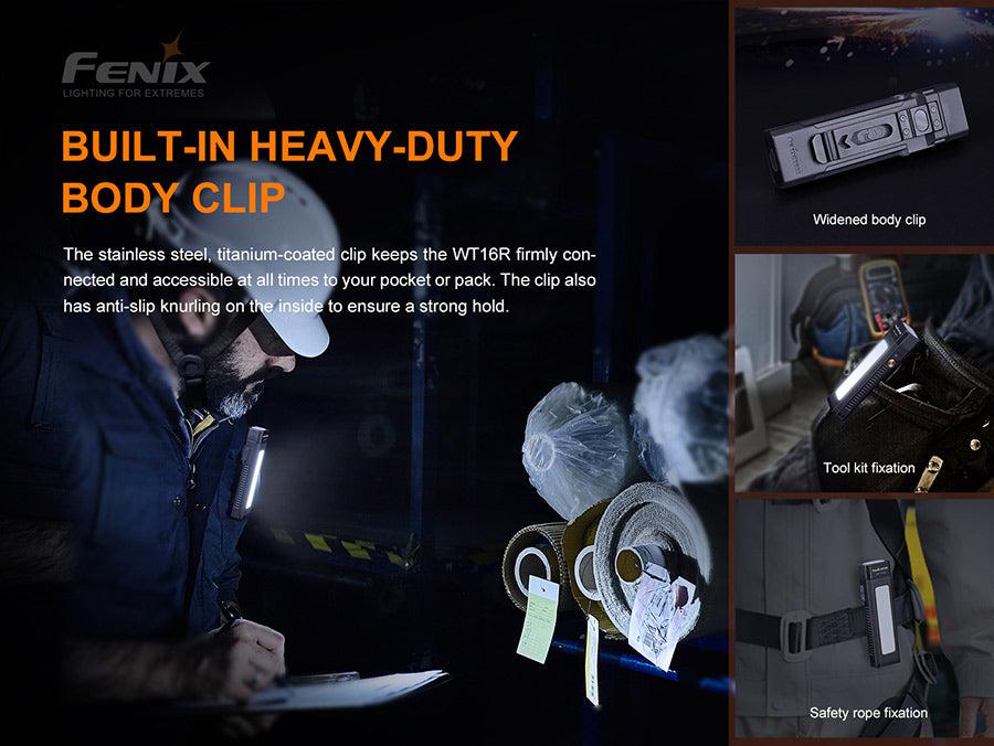 Fenix WT16R Rechargeable LED Torch