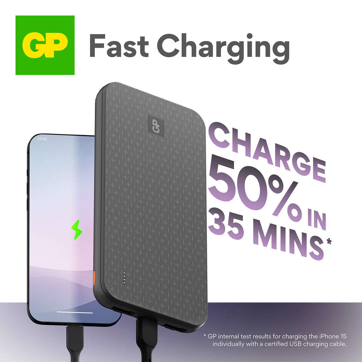 GP B+ Series B10B 10000 mAh Power Bank