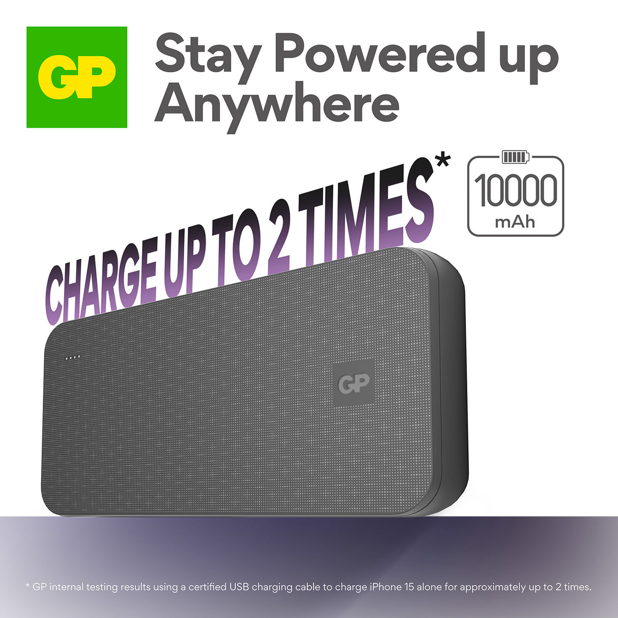 GP B+ Series B10B 10000 mAh Power Bank