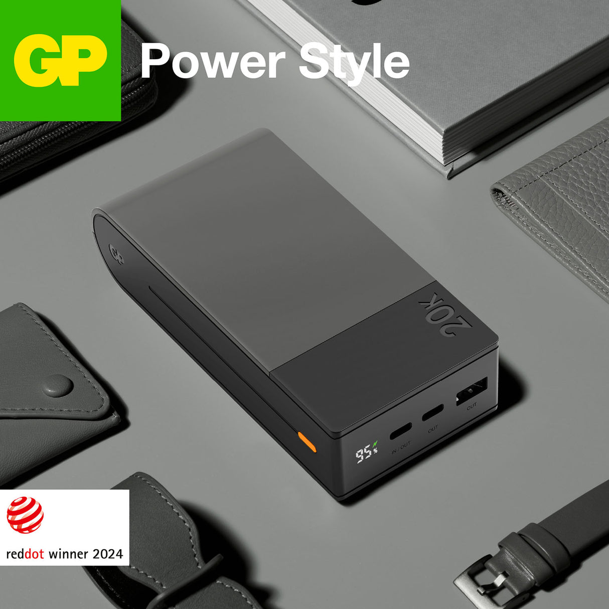 GP M2+ Series M20C 20000 mAh Power Bank