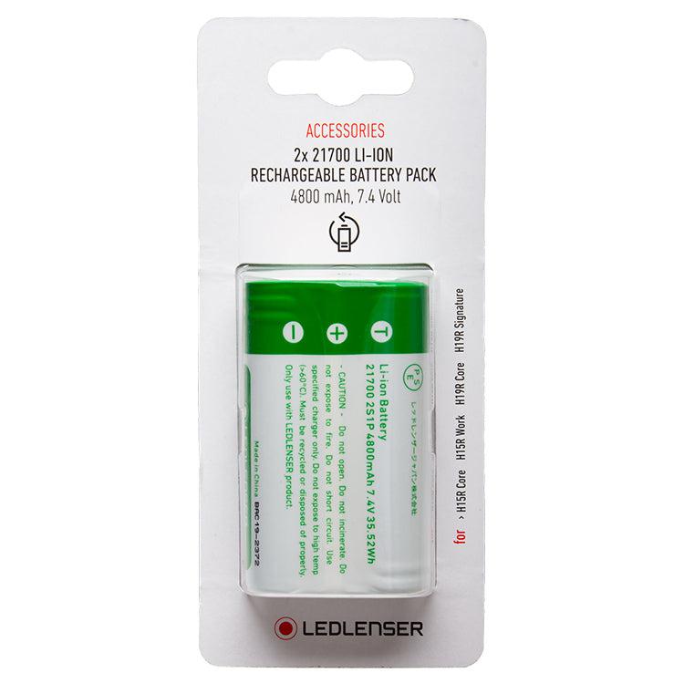 Ledlenser 4800 mAh Lithium-ion Rechargeable Battery Pack (2 x 21700)