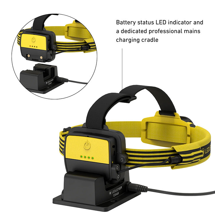 Ledlenser EXH6R ATEX Zone 0/21 Rechargeable LED Head Torch