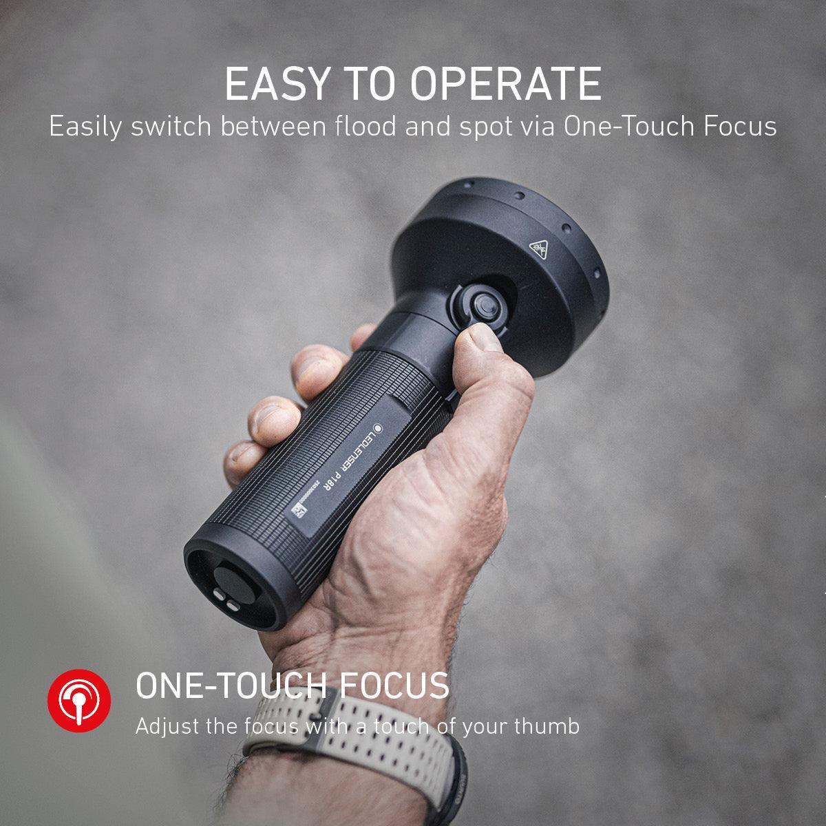 Ledlenser P18R Rechargeable LED Torch (2025 P-SERIES)