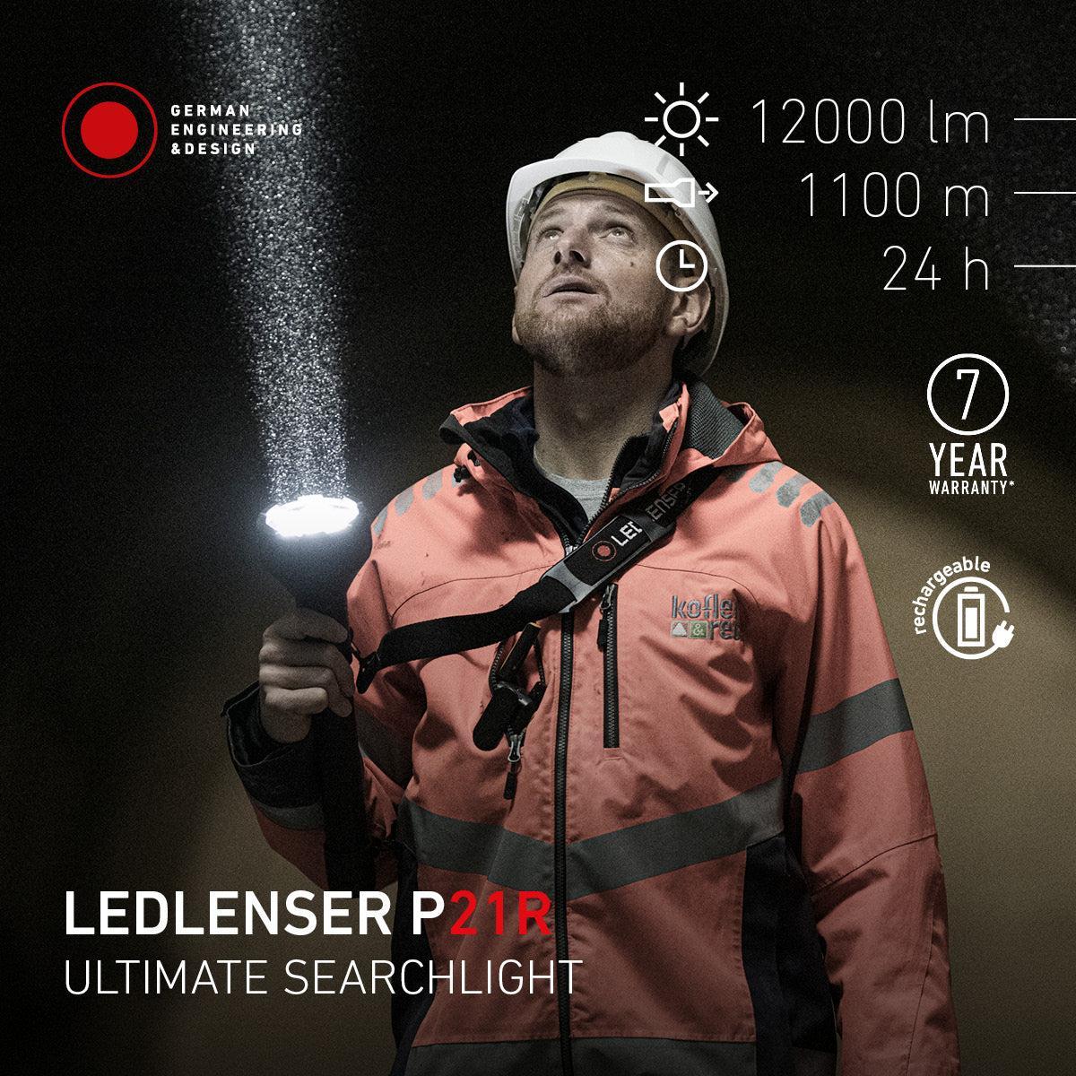 Ledlenser P21R Rechargeable LED Torch (2025 P-SERIES)