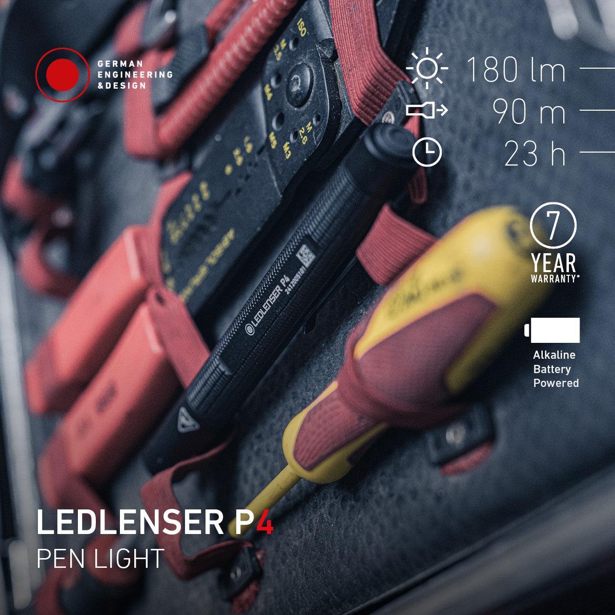 Ledlenser P4 LED Torch (2025 P-SERIES)