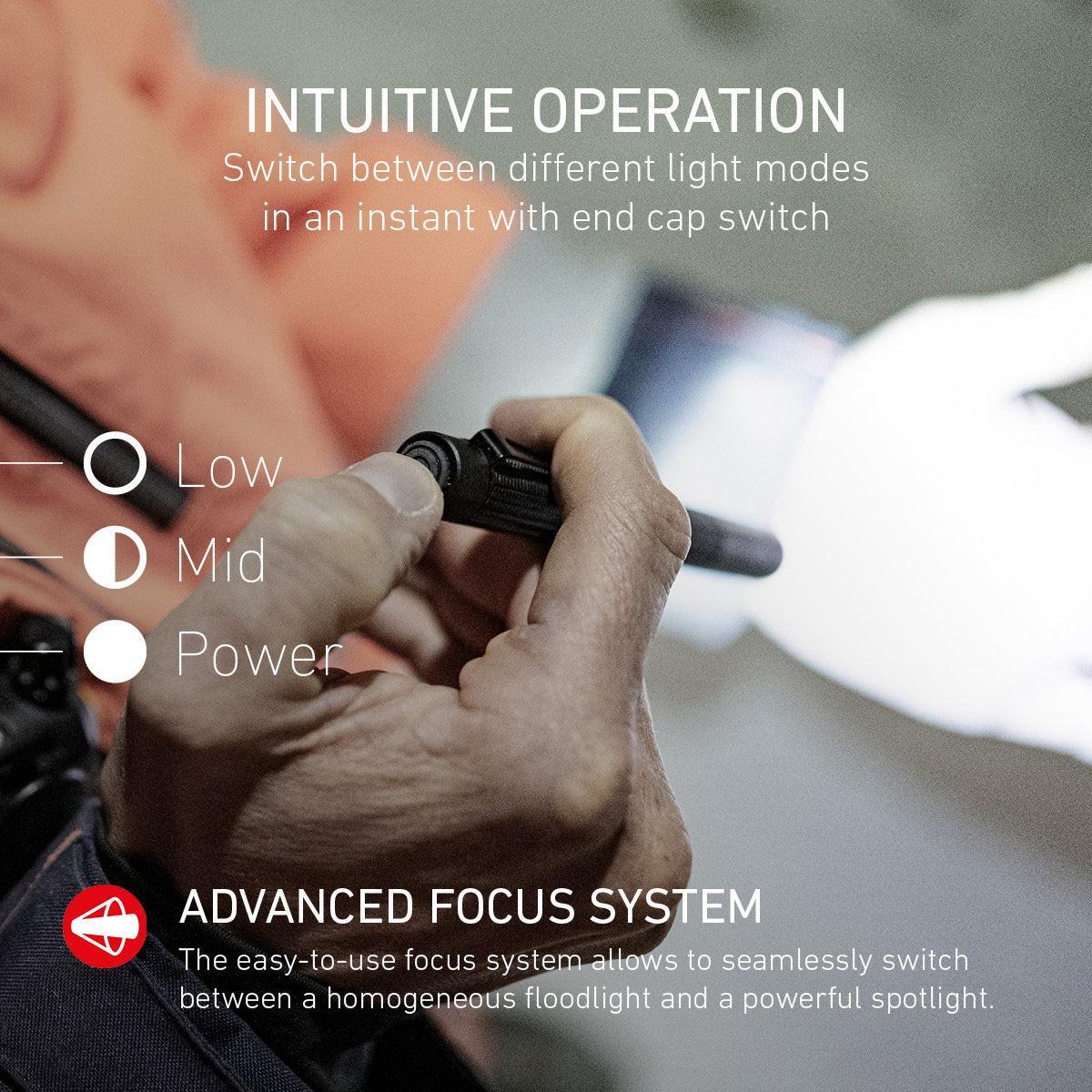 Ledlenser P4R LED Torch With USB-C Rechargeable Battery (2025 P-SERIES)