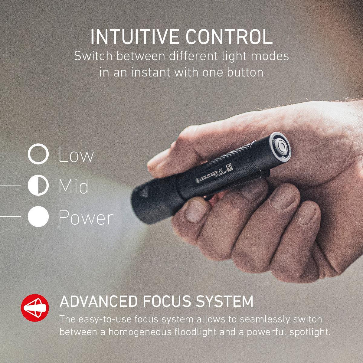 Ledlenser P5 LED Torch (2025 P-SERIES)