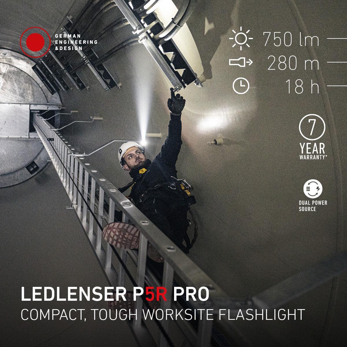 Ledlenser P5R Pro Rechargeable LED Torch (2025 P-SERIES)