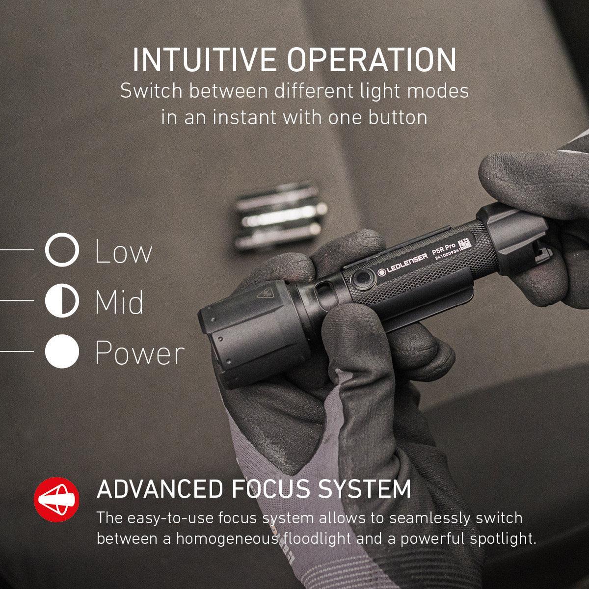 Ledlenser P5R Pro Rechargeable LED Torch (2025 P-SERIES)