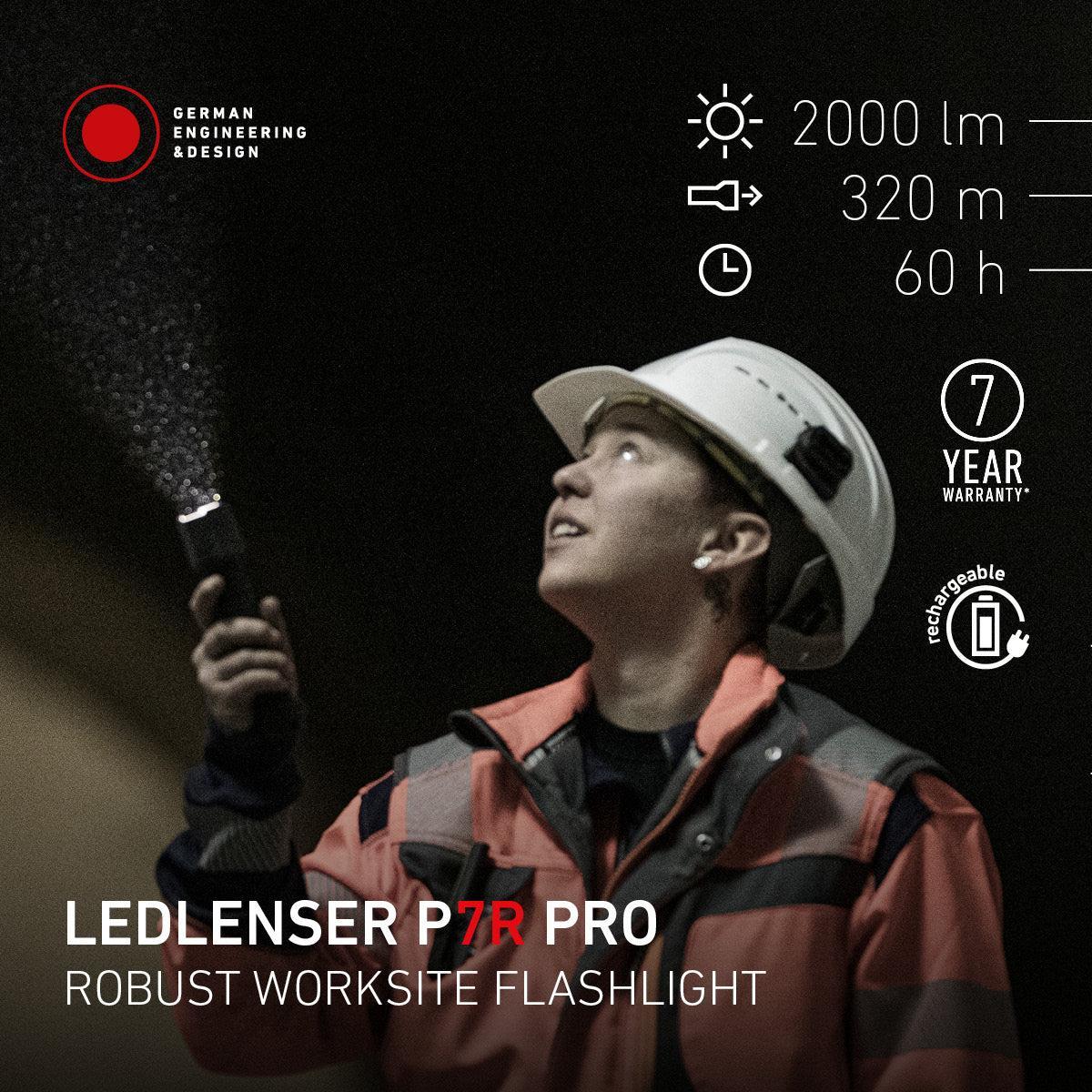 Ledlenser P7R Pro Rechargeable LED Torch (2025 P-SERIES)