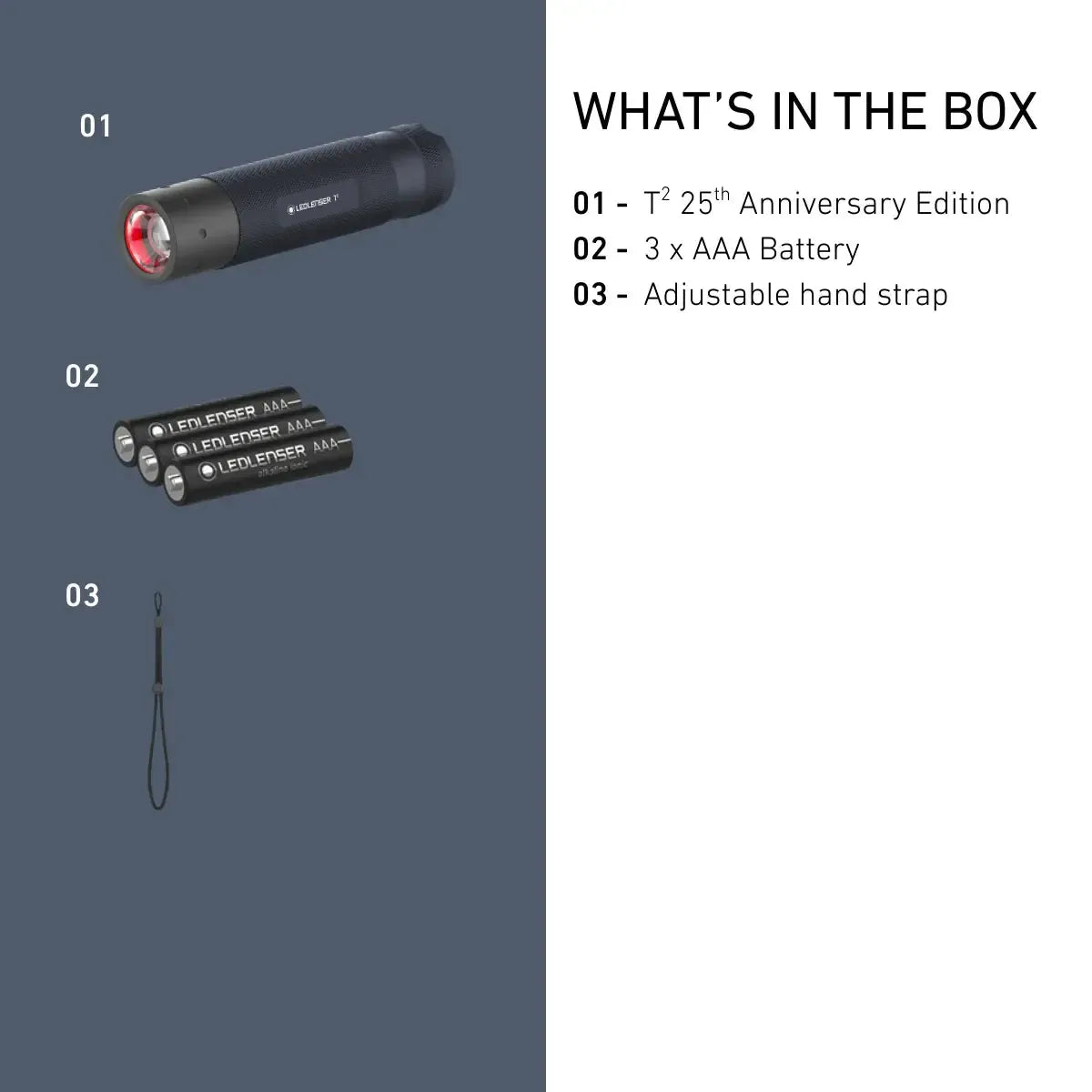 Ledlenser T2 25th Anniversary Edition LED Torch (2026)