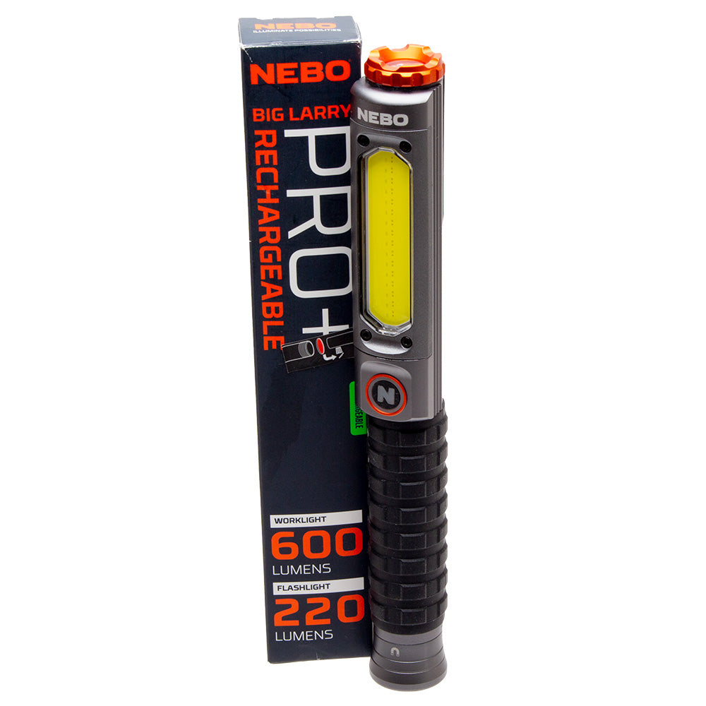 NEBO Big Larry Pro+ Rechargeable LED Work Light - Seconds