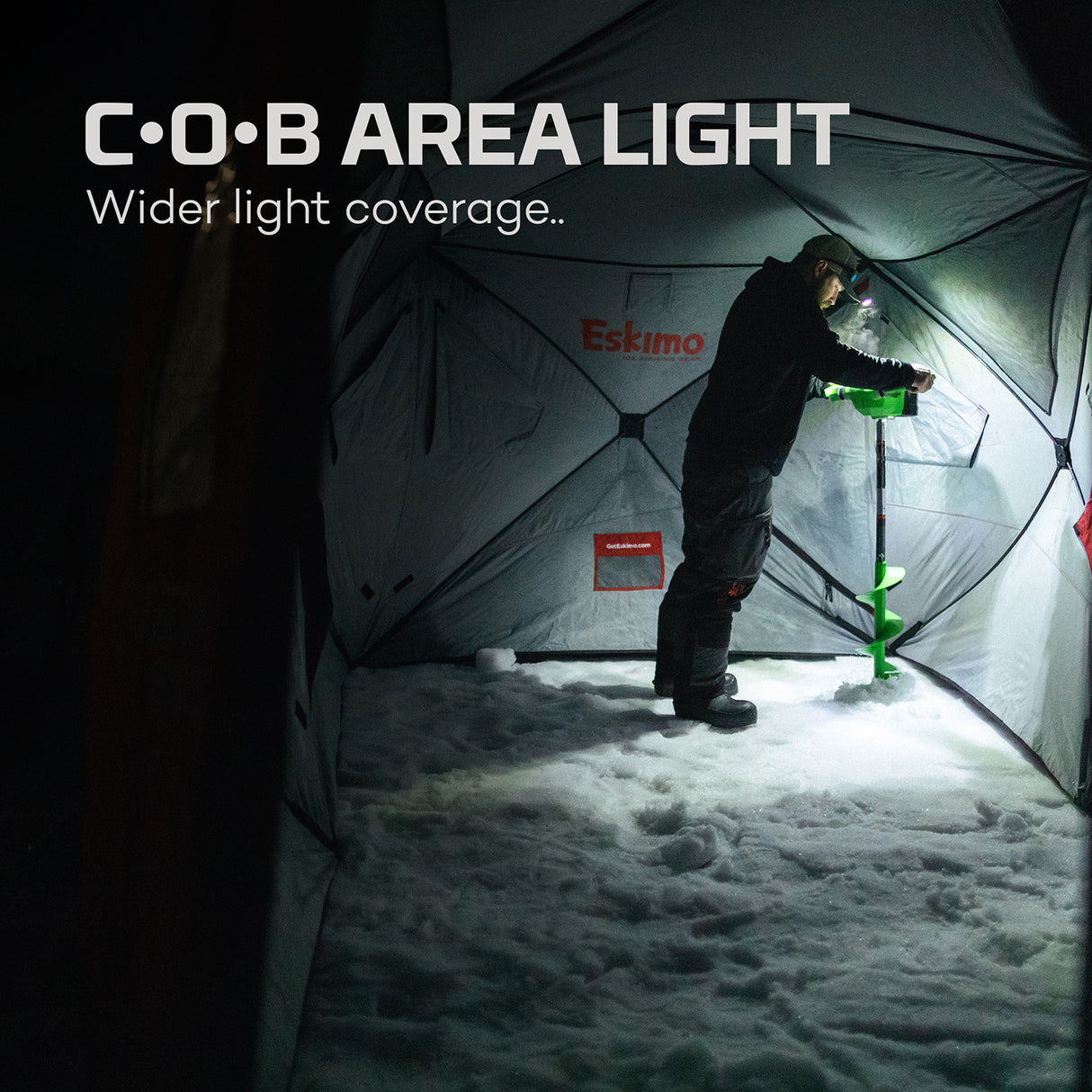 NEBO Mycro 500+ Black Line Rechargeable LED Head Torch