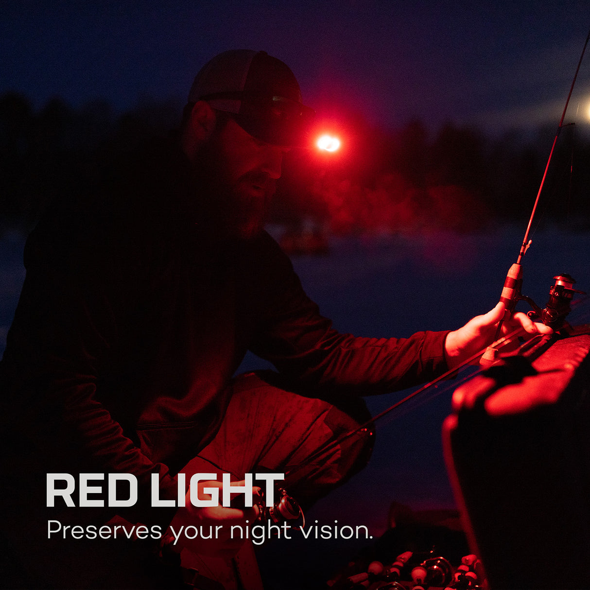 NEBO Mycro 500+ Black Line Rechargeable LED Head Torch