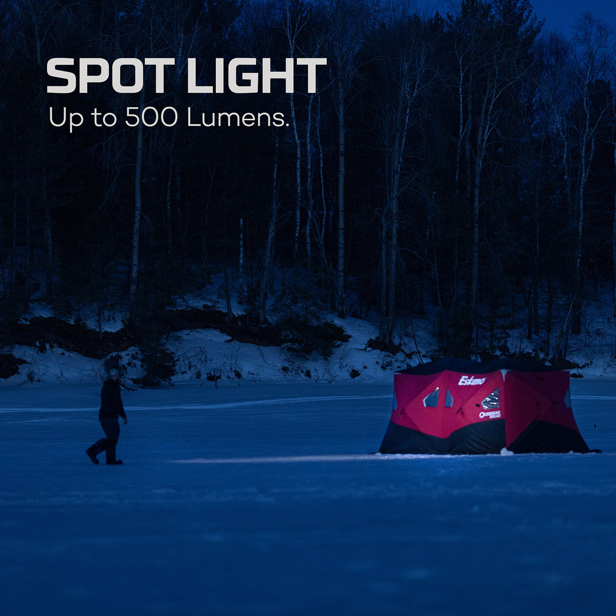 NEBO Mycro 500+ Black Line Rechargeable LED Head Torch