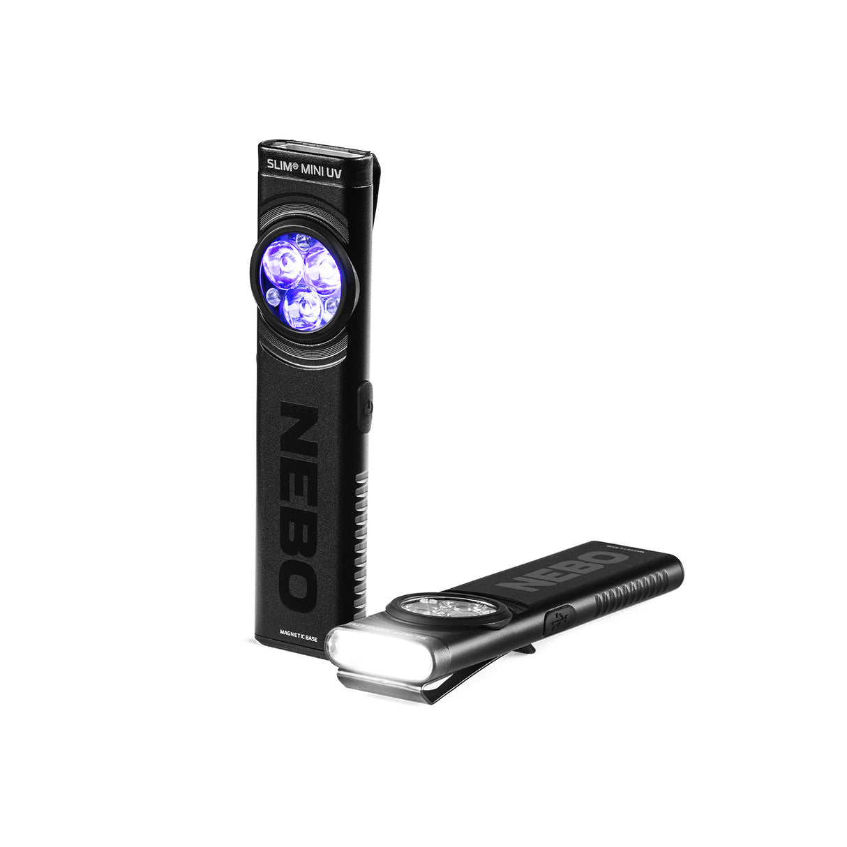 NEBO Slim Mini UV & White Light Rechargeable LED Pocket Work Light